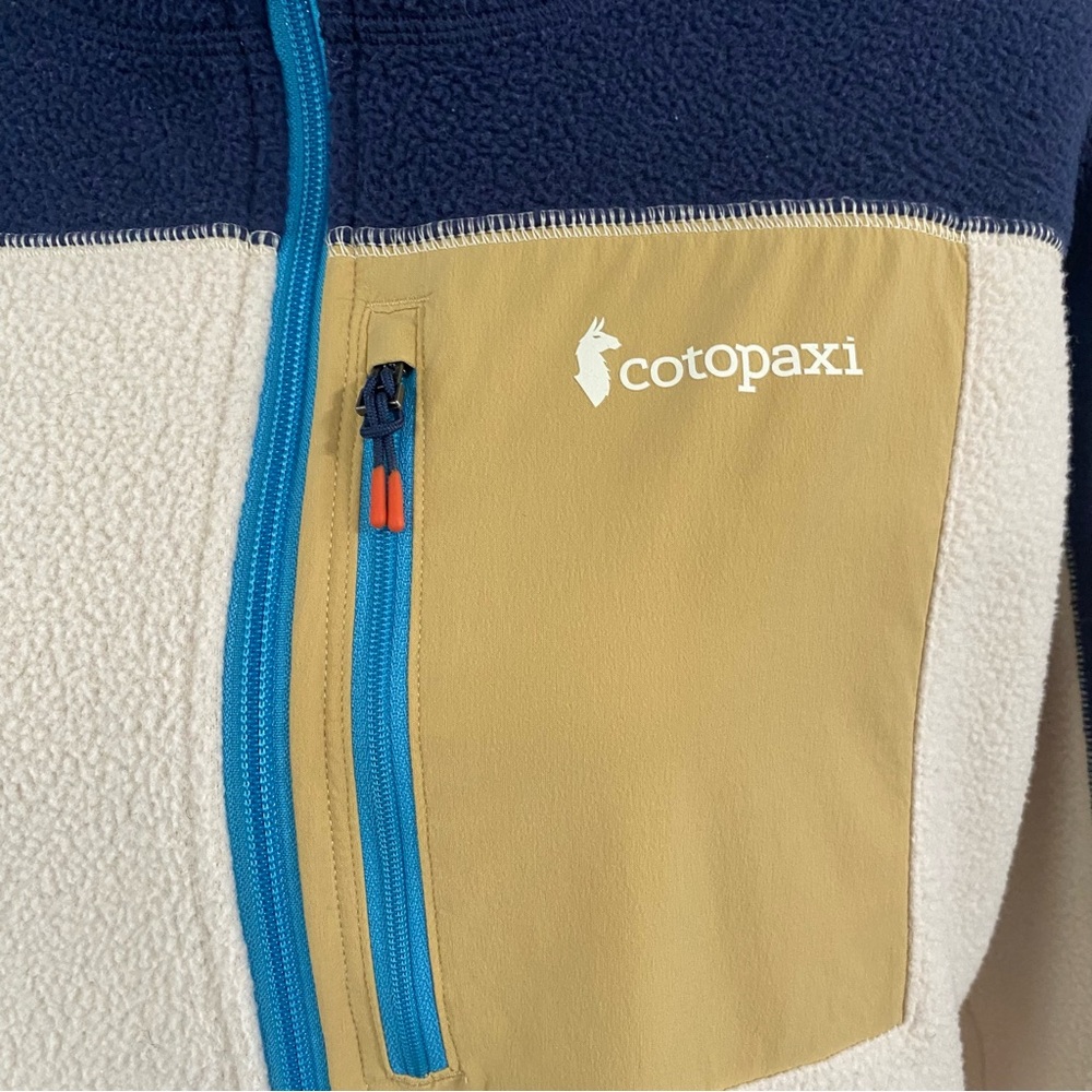 Cotopaxi Abrazo Half Zip Fleece Pullover Women’s Large Colorblock Jacket - Picture 5 of 8